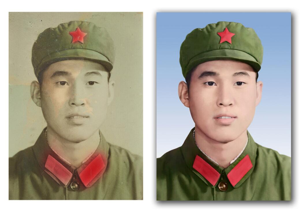 中堂镇破损照片修复-18